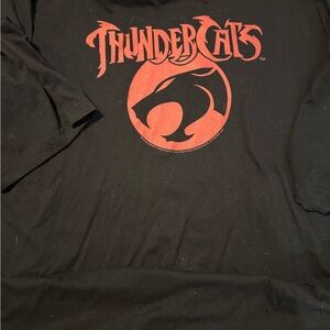 Thundercats Black and Red Graphic T-Shirt